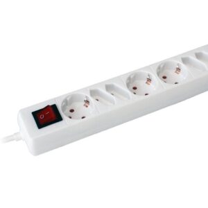 Prenosna uticnica bela sa prekidačem 8g/1.5m/3x1/kombinovana